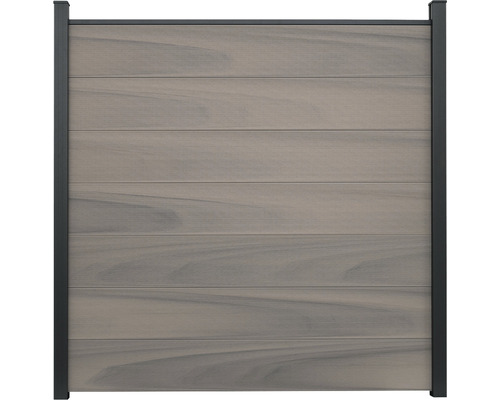 BPC Plotové pole GroJa Flex Grande Dřevěný plot s rámem pro ochranu soukromí