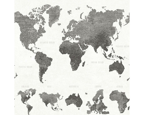Vliesová tapeta 138973 Mapa světa 10,05x0,53 m Tapeta s mapou světa s kontinenty a oceány