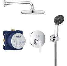 Sprchový systém Grohe s hlavovou sprchou, ruční sprchou a podomítkovým termostatem