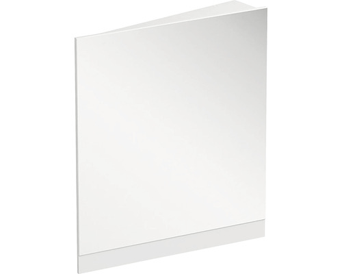 Zrcadlo do koupelny RAVAK 10° R 55 x 75 cm v bílém rámu X000001073