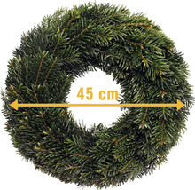 Jedlový věnec o průměru 45 centimetrů