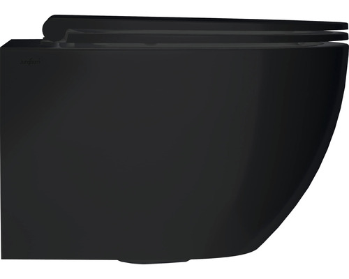 Závěsný hlubokosplachovací záchod z sanitární keramiky