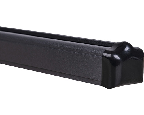 Plastová vodicí lišta rolety s koncovkou