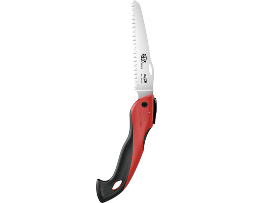 Skládací pilka Felco se zahnutým pilovým listem a ergonomickou rukojetí
