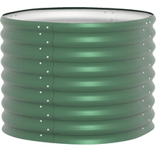 Vyvýšený záhon Vitavia Vita 630 Rund Ø 82,1 x 63 cm plechový zelený