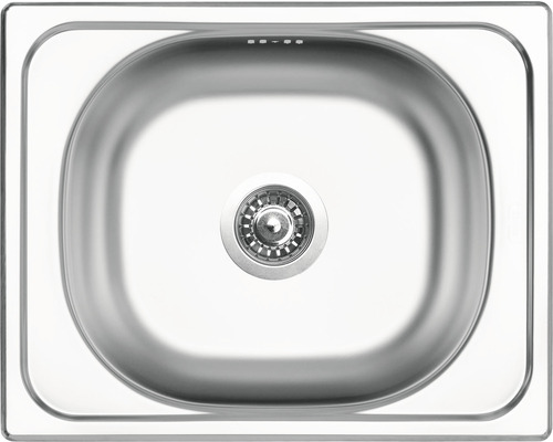 Nerezový dřez Sinks CLASSIC 500 V 0,5mm matný 400 x 500 mm STSCLM5004005V