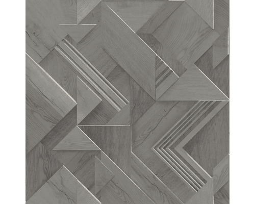 Vliesová tapeta 235309 Geometrická dřevěný dekor 10,05x0,53 m