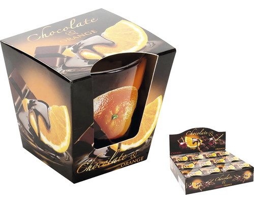 Vonná svíčka ve skle CHOCOLATE & ORANGE 115 g