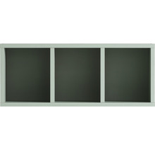 Police se třemi přihrádkami