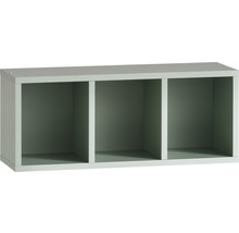 Regál se třemi přihrádkami