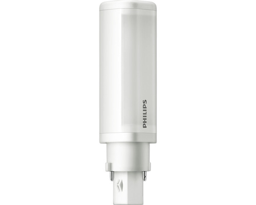 LED žárovka Philips PL-C G24d-1 / 4,5 W (náhrada za 13W) 500 lm 4000 K matná, 2P, tlumivka