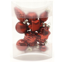 Balení vánočních koulí různých tvarů