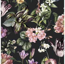 Květinová tapeta s různými květinovými motivy