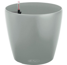 Šedý květináč Lechuza s ukazatelem hladiny vody