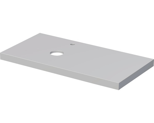 Deska pod umyvadlo Intedoor šedá 1005 x 502 x 54 mm s výřezem LAN DESK VER 100 L A5866
