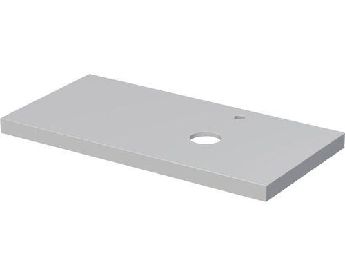 Deska pod umyvadlo Intedoor šedá 1005 x 502 x 54 mm s výřezem LAN DESK VER 100 P A5866