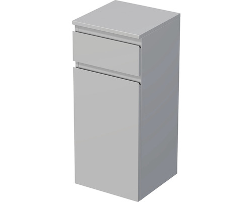 Koupelnová skříňka nízká Intedoor LANDAU šedý matný 35 x 83,4 x 35 cm