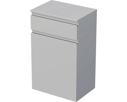 Koupelnová skříňka nízká Intedoor LANDAU šedý matný 50 x 83,4 x 35 cm