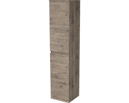 Koupelnová skříňka vysoká Intedoor LANDAU dub tmavý 35 x 161,8 x 35 cm