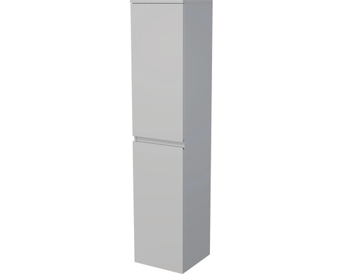 Koupelnová skříňka vysoká Intedoor LANDAU šedý matný 35 x 161,8 x 35 cm