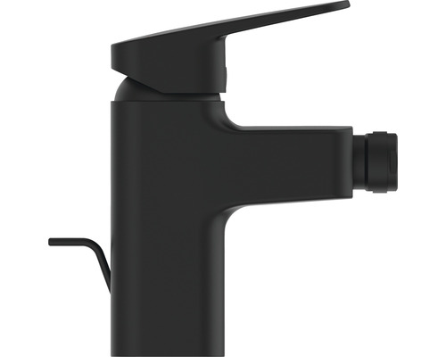 Černá umyvadlová baterie s pákou