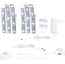 Sada LED pásků se snímačem pohybu, napájecím zdrojem a montážním materiálem