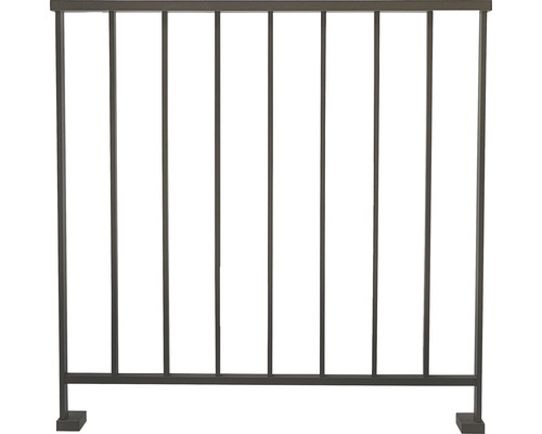 Kovový plot k ohraničení pozemku
