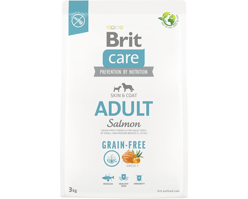 Brit Care Adult Losos krmivo pro psy, 3 kg balení