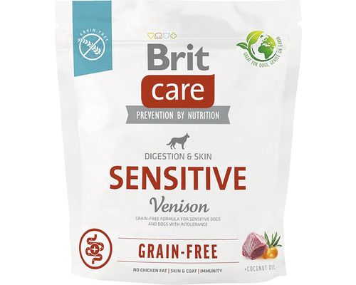 Granule pro psy Brit Care Dog Grain-free Sensitive 1 kg