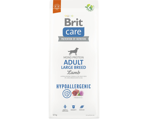 Brit Care Adult Large Breed jehněčí krmivo pro psy, 12 kg