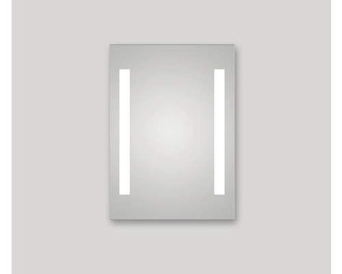 Zrcadlo s LED osvětlením DSK Chrystal Lake 2.0 50 x 70 cm IP 24