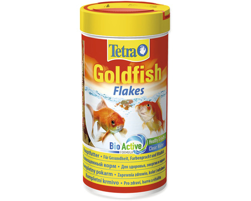 Krmivo pro ryby, vločkové TETRA Goldfish 250 ml
