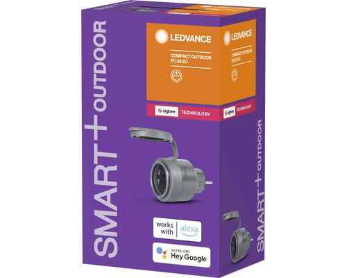 Balení kompaktní venkovní zásuvky Ledvance Smart+ EU
