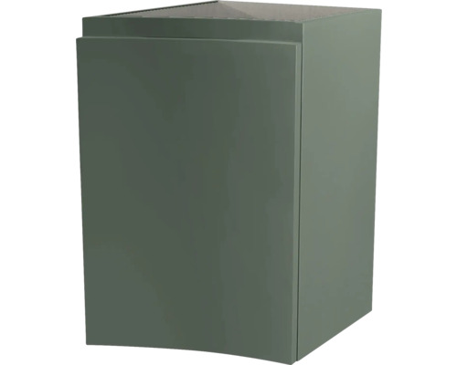 Koupelnová skříňka nízká Baden Haus Vague zelená 34 x 55 x 42 cm 55276