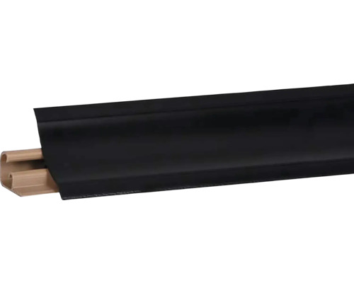 Těsnící PVC lišta LB 23 3000 x 23 x 23 mm Černý mat Těsnící PVC lišta LB 23 3000 x 23 x 23 mm Černý mat