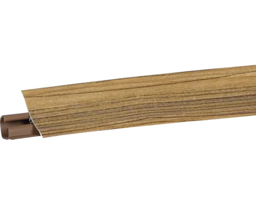 Těsnící PVC lišta LB 23 3000 x 23 x 23 mm Borovice bram Podlahová lišta s dřevěným dekorem