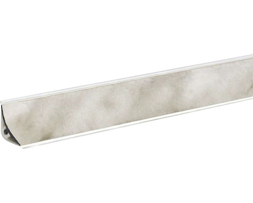 Těsnící PVC lišta LB 15 3000 x 13,4 x 13,4 mm Mramor bílý