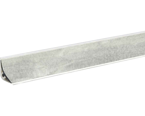 Těsnící PVC lišta LB 15 3000 x 13,4 x 13,4 mm Stromboli šedá Rohový profil z plastu
