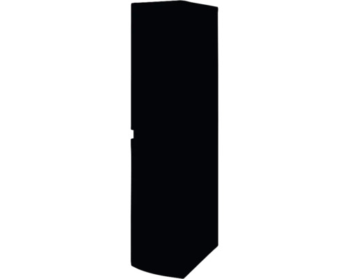Koupelnová skříňka vysoká Baden Haus Vague černá matná 30 x 130 x 39 cm 55346