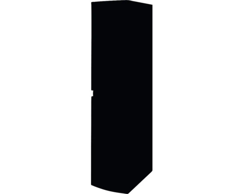 Koupelnová skříňka vysoká Baden Haus Vague černá matná 40 x 170 x 40 cm 55347