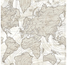 Tapeta s mapou světa s geografickými detaily