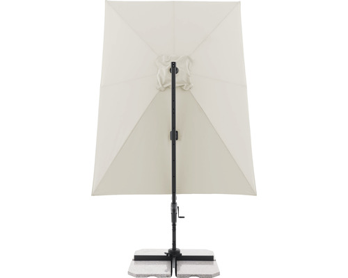 Čtvercový slunečník se stojanem pro venkovní použití