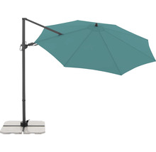 Výkyvný slunečník s kamennou základnou