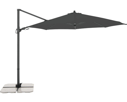 Volně stojící slunečník s podstavcem