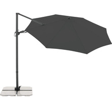 Závěsný slunečník se základnou pro venkovní použití