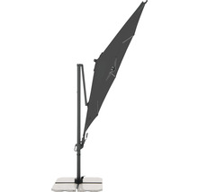 Výkyvný slunečník se stojanem do zahrady