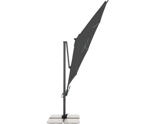 Výkyvný slunečník se stojanem do zahrady