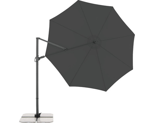 Výkyvný slunečník se stojanem pro venkovní použití