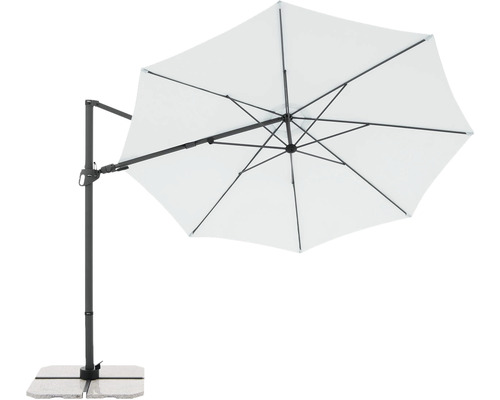 Výkyvný slunečník s podstavcem pro zahradu