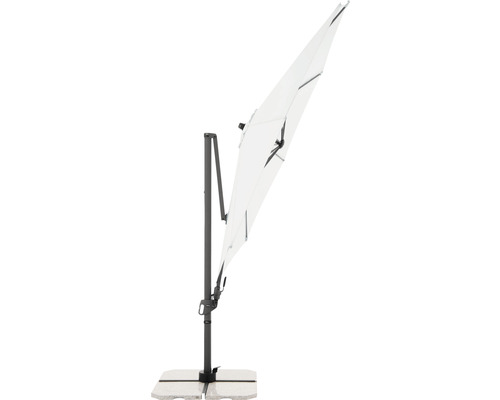 Výkyvný slunečník se základovou deskou do zahrady